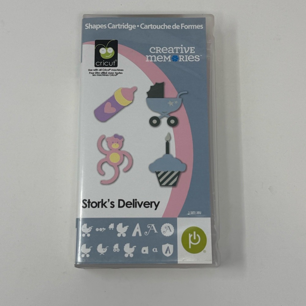 Cricut Shapes Cartridge - Stork's Delivery - Creative Memories scrapbooking baby